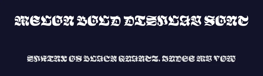 Melon Bold Display Font by ellie heywood — Display Font — thumbnail 2