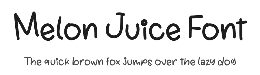 Melon Juice Font by letterfabric — Display Font