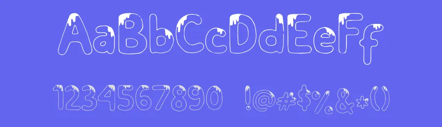 Melt Fuji Display Font by jetsmax — Display Font — thumbnail 3