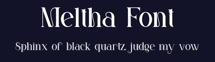 Meltha Font by ErmediaStudio — Serif Font — thumbnail 2