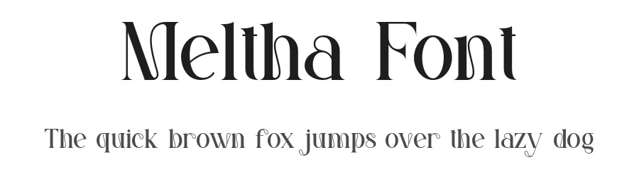 Meltha Font by ErmediaStudio — Serif Font
