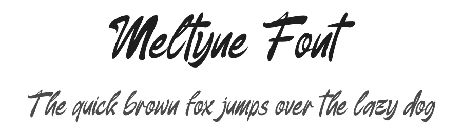 Meltyne Font by Ronny_STD — Script Handwritten Font