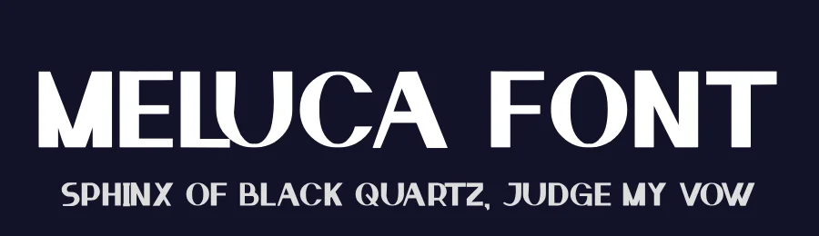 Meluca Font by hayoyuka8 — Sans Serif Font — thumbnail 2