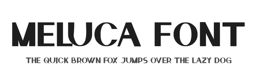 Meluca Font by hayoyuka8 — Sans Serif Font