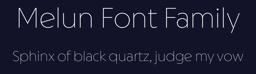 Melun Font Family by Lift Type — Sans Serif Font — thumbnail 2