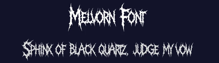 Melvorn Font by MasyafiStudio — Display Font — thumbnail 2