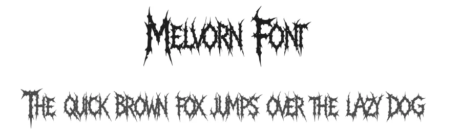 Melvorn Font by MasyafiStudio — Display Font