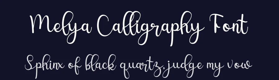 Melya Calligraphy Font by letterenastudios — Script Handwritten Font — thumbnail 2