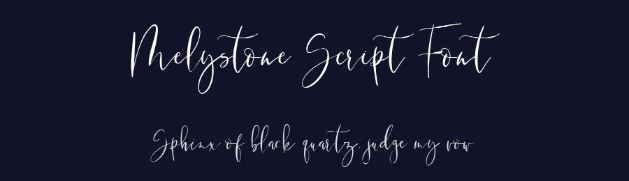 Melystone Script Font by metafontsy — Script Handwritten Font — thumbnail 2