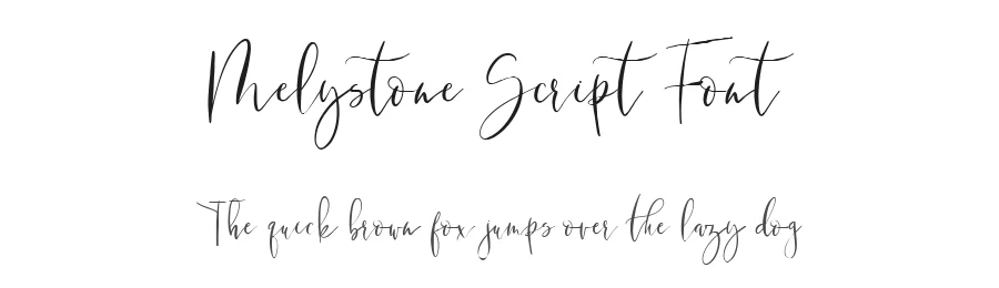 Melystone Script Font by metafontsy — Script Handwritten Font