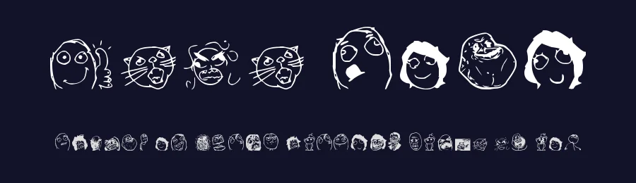 Meme Font by Vitalii — Decorative Font — thumbnail 2