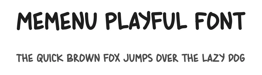 Memenu Playful Font by Pinisi ART — Decorative Font