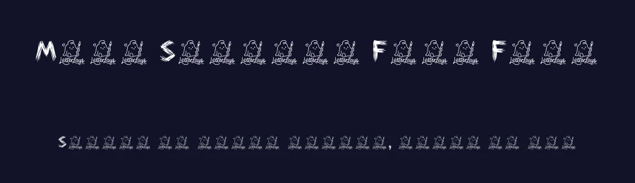 Memo Scratch Free Font by Letterlays — Script Handwritten Font — thumbnail 2