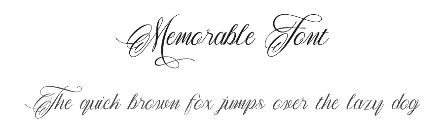 Memorable Font by Rockboy Studio — Script Handwritten Font