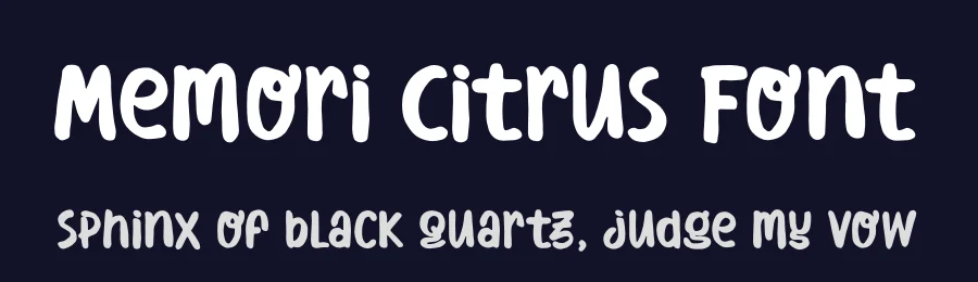 Memori Citrus Font by Denustudios — Script Handwritten Font — thumbnail 2