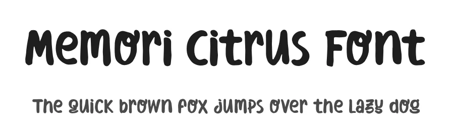 Memori Citrus Font by Denustudios — Script Handwritten Font