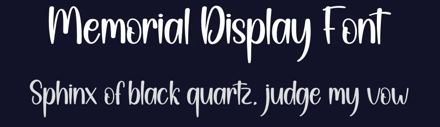 Memorial Display Font by andikastudio — Script Handwritten Font — thumbnail 2
