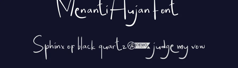 Menanti Hujan Font by nihstudio — Display Font — thumbnail 2