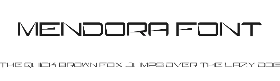 Mendora Font by hayoyuka8 — Display Font