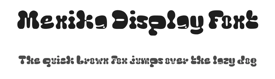 Menika Display Font by jetsmax — Display Font