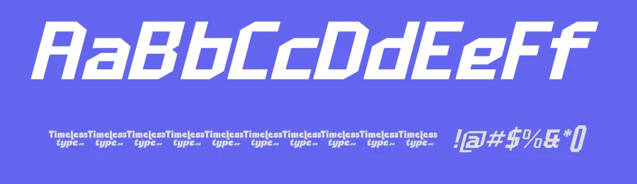 Menscity – Futuristic Sporty Font by timelesstype.co — Sans Serif Font — thumbnail 3