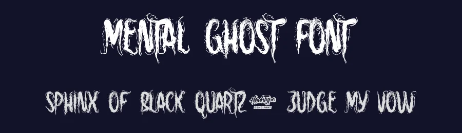 Mental Ghost Font by noahtype — Decorative Font — thumbnail 2