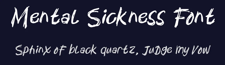 Mental Sickness Font by Inviline.co — Script Handwritten Font — thumbnail 2