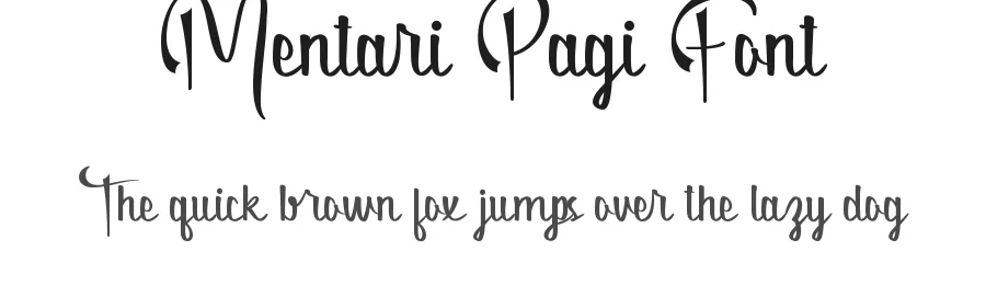 Mentari Pagi Font by nihstudio — Script Handwritten Font