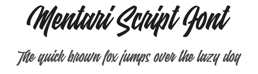 Mentari Script Font by brittneymurphydesign — Script Handwritten Font