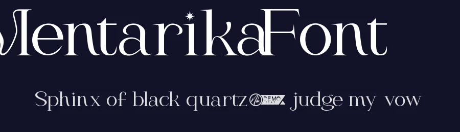 Mentarika Font by nihstudio — Display Font — thumbnail 2
