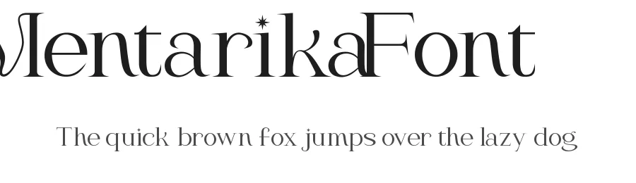 Mentarika Font by nihstudio — Display Font