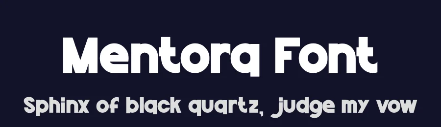 Mentora Font by hayoyuka8 — Sans Serif Font — thumbnail 2
