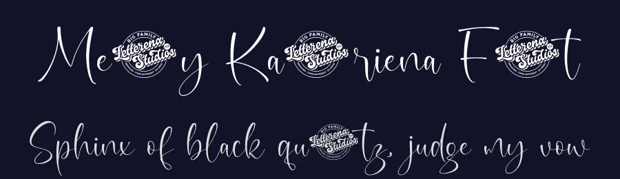 Menty Kastriena Font by letterenastudios — Script Handwritten Font — thumbnail 2