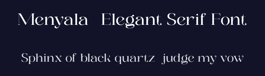 Menyala – Elegant Serif Font by Pikgura Type — Serif Font — thumbnail 2