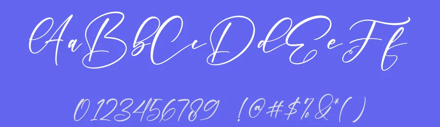 Merachel Angelika Font by afterpaper — Script Handwritten Font — thumbnail 3