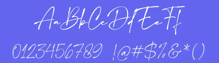Mercedes Signature Font by grezlinestudio — Script Handwritten Font — thumbnail 3