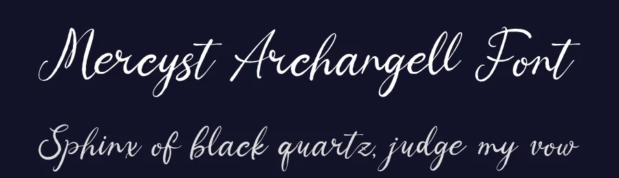 Mercyst Archangell Font by Gracetypestudio — Script Handwritten Font — thumbnail 2