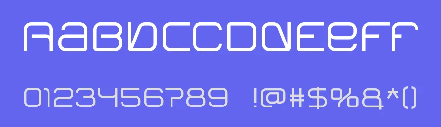 Merediuz Futuristic Font by Pinisiart — Sans Serif Font — thumbnail 3