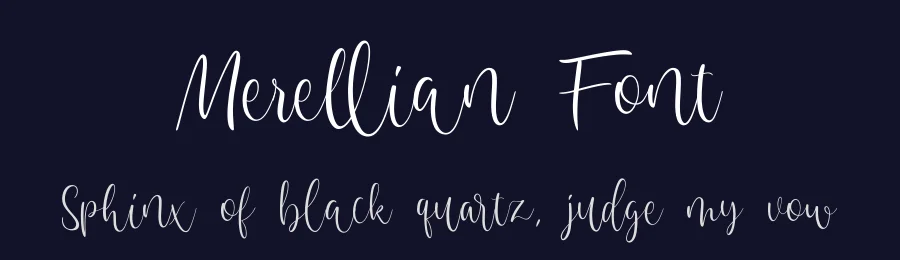Merellian Font by fanastudio — Script Handwritten Font — thumbnail 2