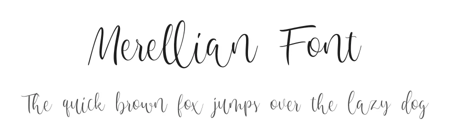 Merellian Font by fanastudio — Script Handwritten Font