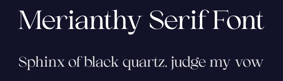 Merianthy Serif Font by Objectype Studio — Serif Font — thumbnail 2