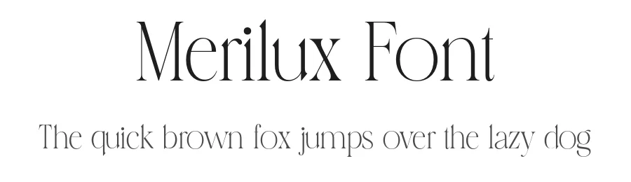 Merilux Font by pixesia-studio — Serif Font