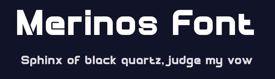 Merinos Font by ErmediaStudio — Decorative Font — thumbnail 2