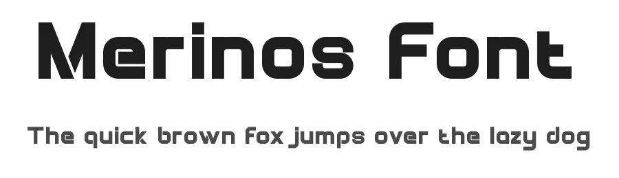 Merinos Font by ErmediaStudio — Decorative Font