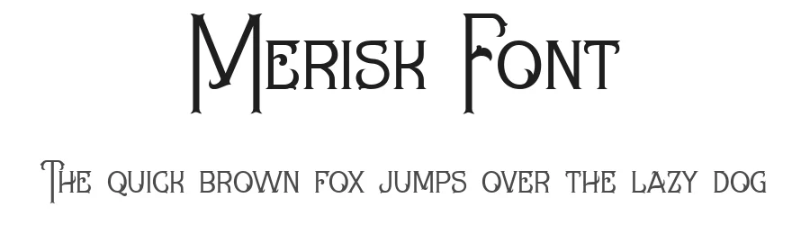 Merisk Font by Imoodev — Display Font