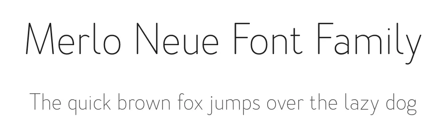 Merlo Neue Font Family by Typoforge Studio — Sans Serif Font