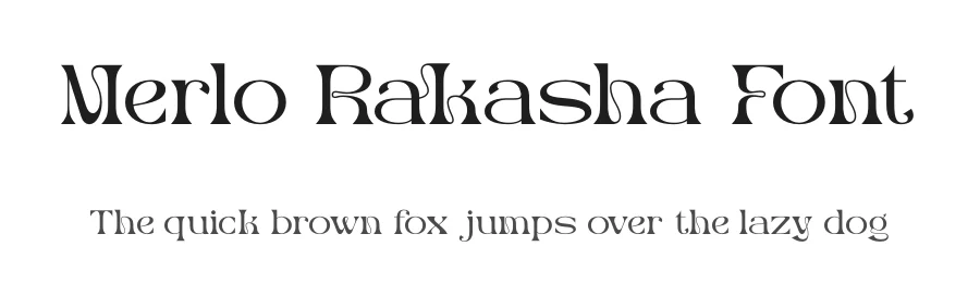 Merlo Rakasha Font by Denustudios — Serif Font