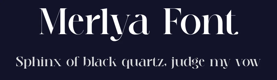 Merlya Font by Muflieart — Serif Font — thumbnail 2