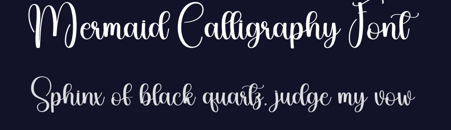 Mermaid Calligraphy Font by andikastudio — Script Handwritten Font — thumbnail 2