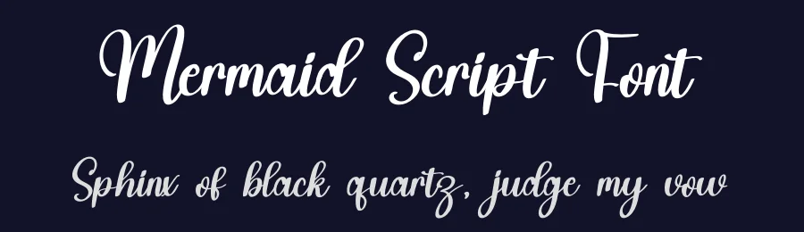 Mermaid Script Font by inermediaSTUDIO — Script Handwritten Font — thumbnail 2